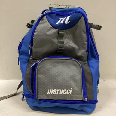 Used Marucci BACK PACK BB/SB Player Backpack Royal Blue 11725-S000491809