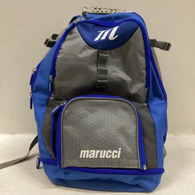 Used Marucci BACK PACK BB/SB Player Backpack Royal Blue 11725-S000491809