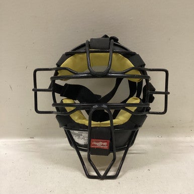 Used Rawlings UMP FACE MASK BB/SB Fielders Mask Black LG 11725-S000491785