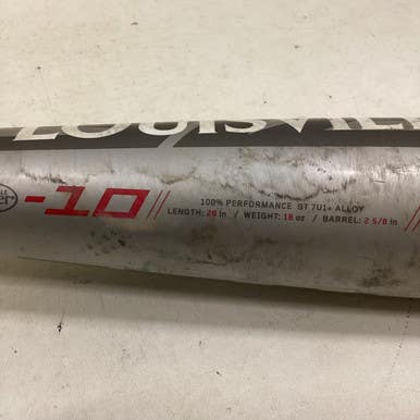 Used Louisville Slugger OMAHA SERIES BB/SB USA 2 5/8 Bat 28" 11725-S000491782