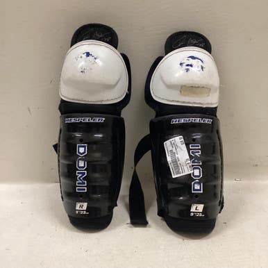 Used Hespeler DOMI Youth Shin Guards Black 9" 11725-S000491774
