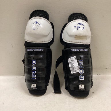 Used Hespeler DOMI Youth Shin Guards Black 9" 11725-S000491774