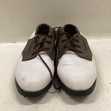 Used Foot Joy Mens Golf Shoes Brown Senior 8 11725-S000491766