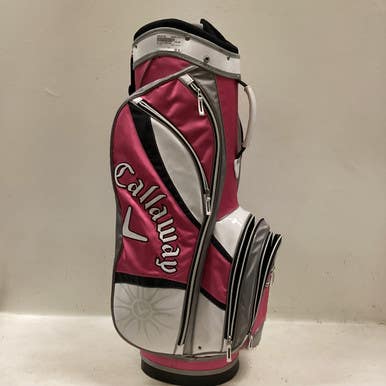 Used Callaway SOLAIRE Womens Stand Bag Pink And White 11725-S000491759