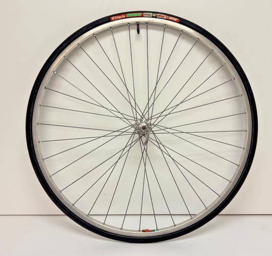 Vintage Mavic MA 2 36-Steel Spoke Aluminum 700C Front Wheel Zeus Hub Vittoria