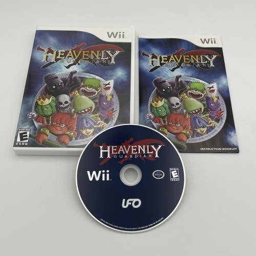 Heavenly Guardian (Nintendo Wii, 2008) Complete CIB W/ Manual Tested Free Ship
