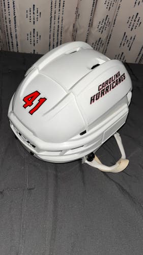 Carolina Hurricanes Medium CCM Helmet Pro Stock (Used)
