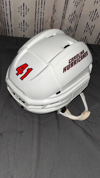 Carolina Hurricanes Medium CCM Helmet Pro Stock (Used)