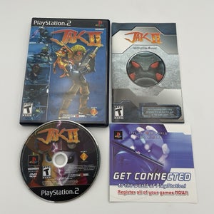 Jak 2 II (Sony PlayStation 2 PS2, 2003) Complete CIB W/ Manual Tested & Working