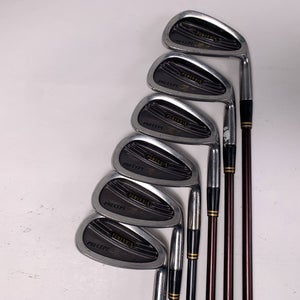 Bridgestone Precept EX Iron Set 5-PW Stiff Graphite Mens RH