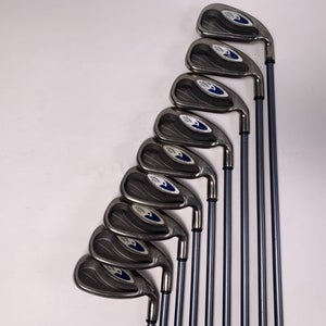 Callaway Hawkeye Iron Set 3-PW+SW Regular Graphite Mens RH