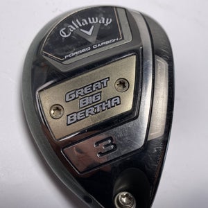 Callaway Great Big Bertha 23 3 Hybrid 18* HEAD ONLY Mens RH