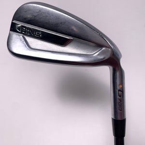 Ping G700 Single 6 Iron Orange Dot 2* Flat TFC 80 i Senior Graphite Mens RH