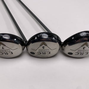 Callaway ERC Fusion Wood Set 3 5 7 | 15* 18* 21* RCH System 50 Ladies RH