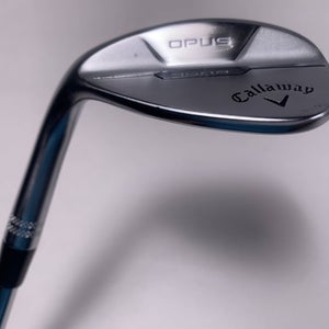Callaway Opus Brushed Chrome Lob Wedge LW 60* 10 S-Grind DG Mid 115g Mens LH NEW