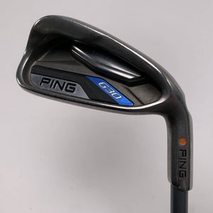 Ping G30 Single 6 Iron Orange Dot 2* Flat TFC 419 Soft Regular Senior RH