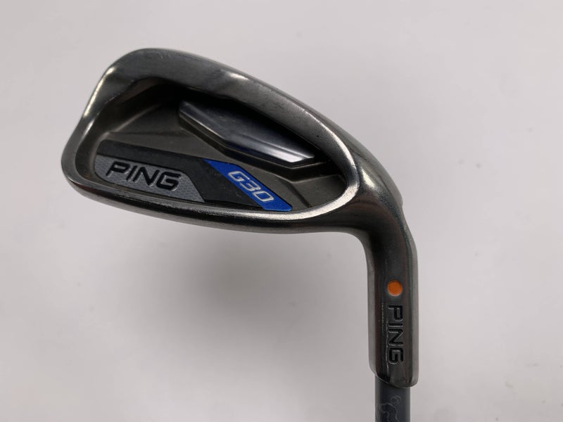 Ping G30 Single 9 Iron Orange Dot 2* Flat TFC 419 Soft Regular Senior RH