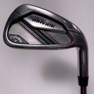 Callaway Mavrik Single 6 Iron True Temper Elevate VSS 95g Stiff Steel Mens RH