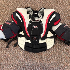 Small Vaughn Ventus LT80 Goalie Chest Protector (Used)