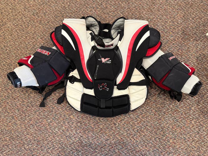 Small Vaughn Ventus LT80 Goalie Chest Protector (Used)