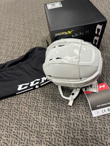 Medium CCM Super Tacks X Helmet (New) White