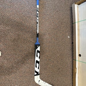 Senior CCM Eflex 5.5 Regular Goalie Stick 26" Paddle (Used)