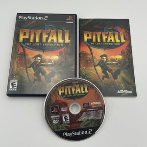 Pitfall The Lost Expedition PS2 CIB (Sony PlayStation 2) 2004 Complete W/ Manual