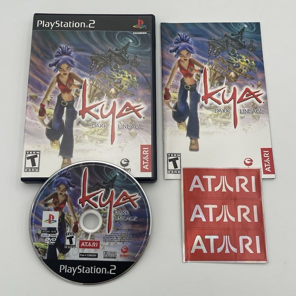 Kya: Dark Lineage by Atari (Sony PlayStation 2, 2003) CIB + Original Stickers