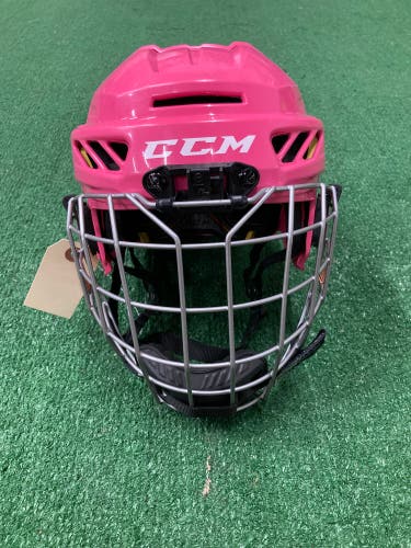 Pink Youth CCM FL3DS Helmet (Used)