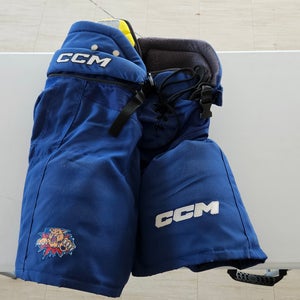 Men's Blue Senior Medium CCM HPTK Hockey Pants Pro Stock (Used)
