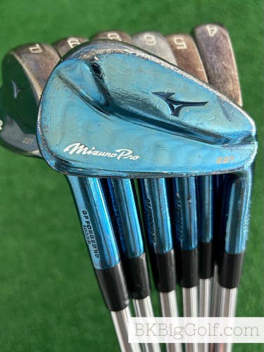 Mizuno Pro 221 Limited Edition Blue Ion Forged Iron Set