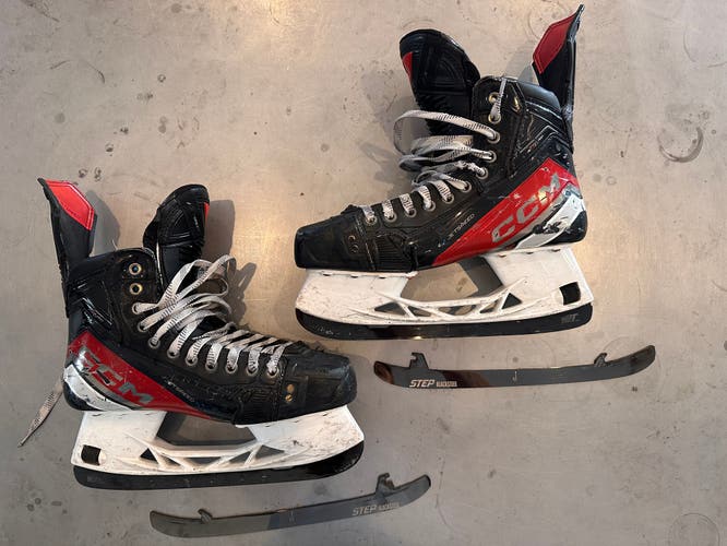 Ft6 pro hockey skates 9 tapered