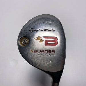 TaylorMade Burner Rescue 2008 3 Hybrid 19* REAX 60g Stiff Graphite Mens RH