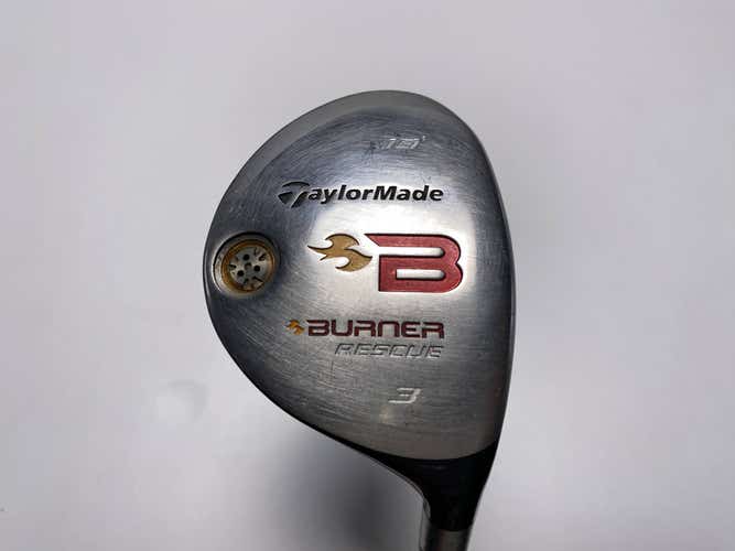 TaylorMade Burner Rescue 2008 3 Hybrid 19* REAX 60g Stiff Graphite Mens RH