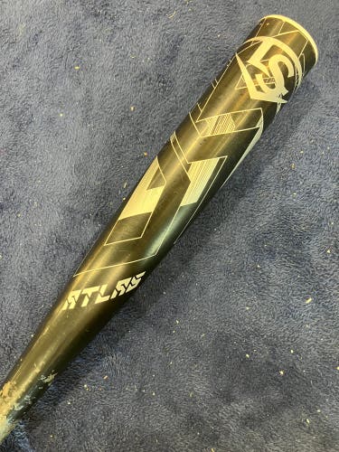 2023 Custom Louisville Slugger Atlas Alloy Bat BBCOR Certified (-3) Alloy 30.5 oz 33.5" (Used)