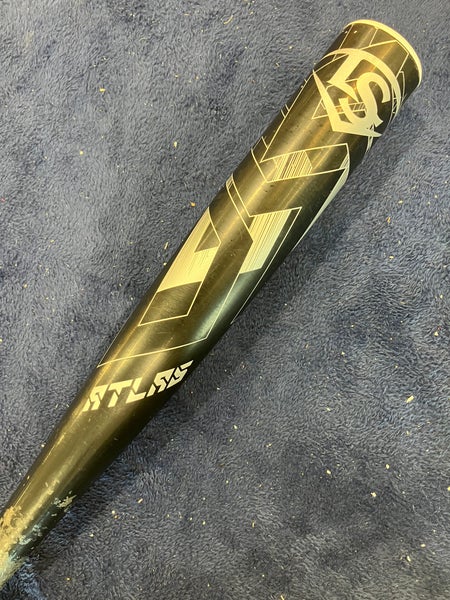 2023 Custom Louisville Slugger Atlas Alloy Bat BBCOR Certified (-3) Alloy 30.5 oz 33.5" (Used)