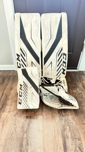 34" CCM Axis 1.9 Goalie Leg Pads (Used)