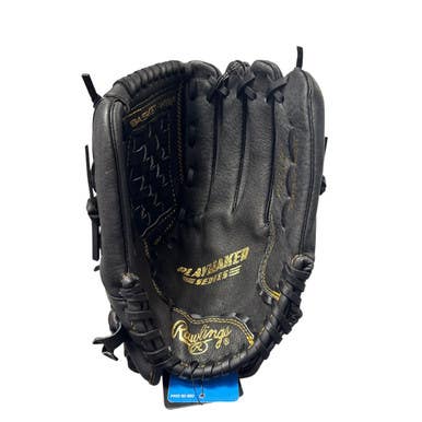 Used Rawlings PLAYMAKER PM1250B BB/SB Glove RH Throw Black 12 1/2" 11375-S000366195