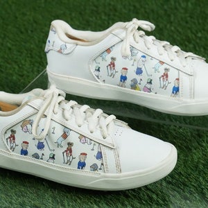 SKECHERS GO GOLF DRIVE 4 GOLF SHOES US LADIES  6.5 DOGS AT PLAY ~ 17011