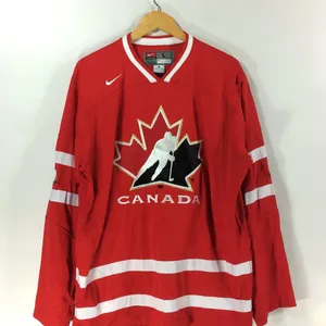 Vintage Team Canada Hockey Jersey Nike Ice Hockey Jersey - XL