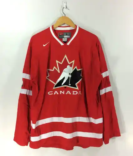 Vintage Team Canada Hockey Jersey Nike Ice Hockey Jersey - XL