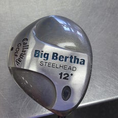 Used Callaway BIG BERTHA STEELHEAD Womens Driver RH 12.0 Degree 11497-S000152094