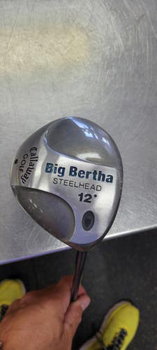Used Callaway BIG BERTHA STEELHEAD Womens Driver RH 12.0 Degree 11497-S000152094