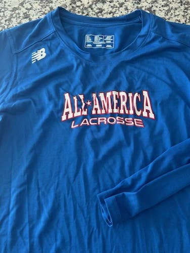 New Balance All America lacrosse shirt Champions NEW womens L large