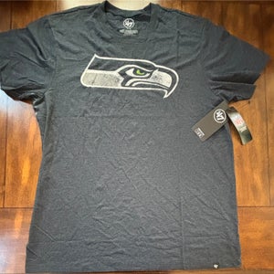 Seattle Seahawks 47 Brand T-Shirt Adult Size XL New With Tags