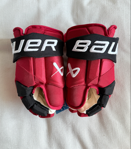 Bauer Vapor Hyperlite Gloves 14" Pro Stock Carolina Hurricanes
