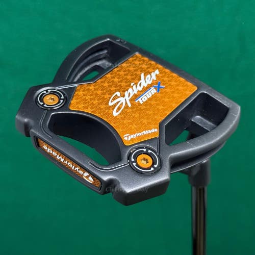 TaylorMade '24 Spider Tour X Black 34.75" X1 L-Neck Mallet Putter w/ HC