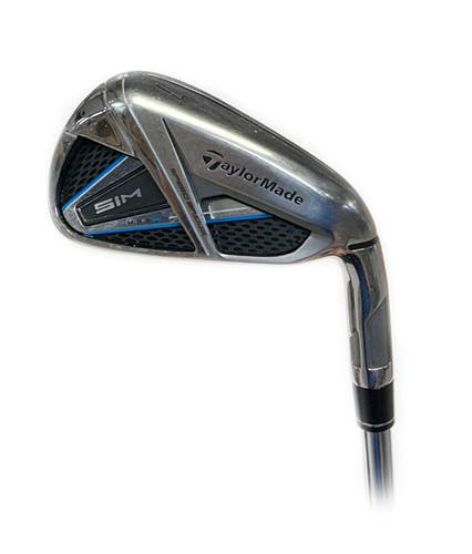 TaylorMade Sim Max Single 7 Iron Steel KBS Max 85 Stiff Flex
