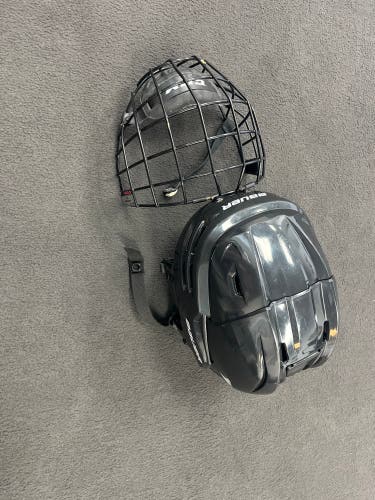 Large Bauer IMS 9.0 Helmet (Used) Sr Large Black