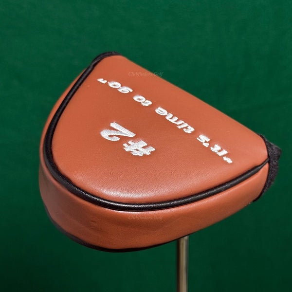 InTech Golf #2 Poop Emoji 35" Double-Bend Mallet Putter Golf Club w/ HC